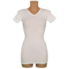 IHLE Aktiv-Korsetthemd mit Arm und rundem V-Ausschnitt (weiss)
