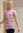 IHLE rosa Korsetthemd mit Arm und Rundhals