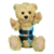 Teddy mit Skoliosekorsett (OT-Kunststoff / blaue Wellen)