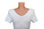 IHLE Korsetthemd mit Armansatz und rundem V-Ausschnitt (weiss)