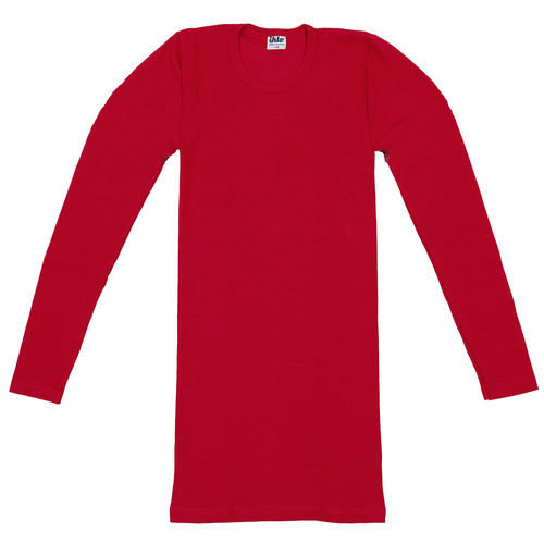 IHLE Korsett-Nachtwäsche mit langem Arm und Rundhals (rot)